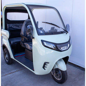 Pushpak 7000 Enclosed Cabin Three - Passenger Fast Mobility Scooter - Pushpak - 2 Seater Electric Scooters