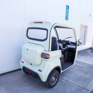 Pushpak 7000 Enclosed Cabin Three - Passenger Fast Mobility Scooter - Pushpak - 2 Seater Electric Scooters