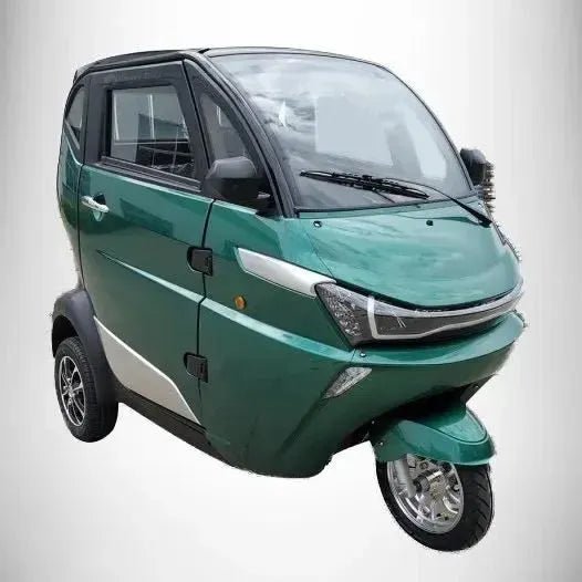 Pushpak 8000 Enclosed Cabin Three - Passenger Fast Mobility Scooter - Pushpak - 2 Seater Electric Scooters
