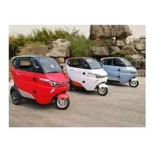 Pushpak 8000 Enclosed Cabin Three - Passenger Fast Mobility Scooter - Pushpak - 2 Seater Electric Scooters