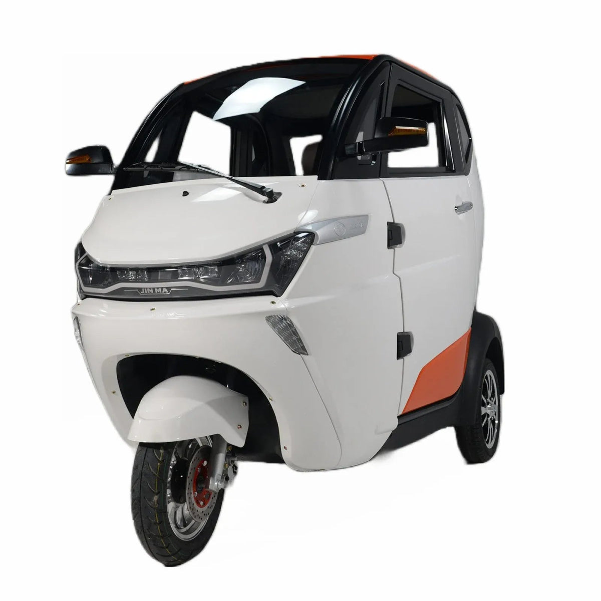 Pushpak 8000 Enclosed Cabin Three - Passenger Fast Mobility Scooter - Pushpak - 2 Seater Electric Scooters