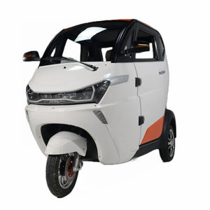 Pushpak 8000 Enclosed Cabin Three - Passenger Fast Mobility Scooter - Pushpak - 2 Seater Electric Scooters